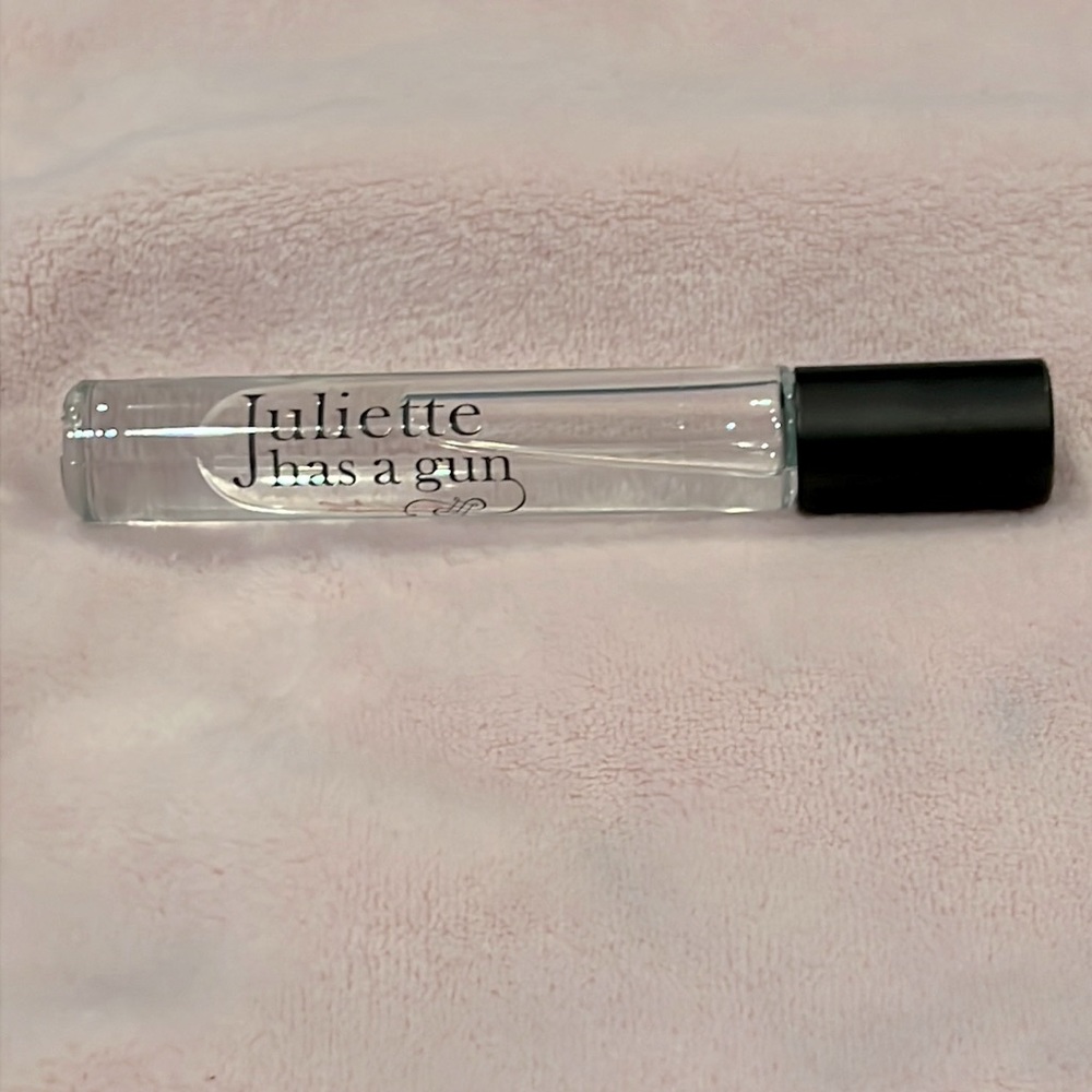 Juliette has a gun, not a perfume.